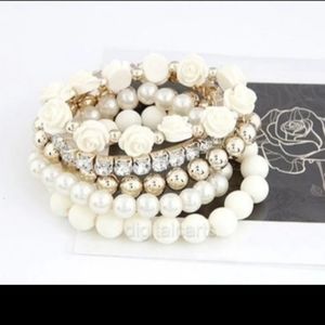 4 Beaded Bracelet Set